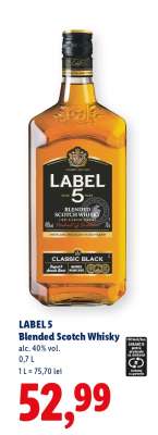 LABEL 5 Blended Scotch Whisky