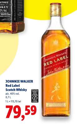 Johnnie Walker Red Label Scotch Whisky