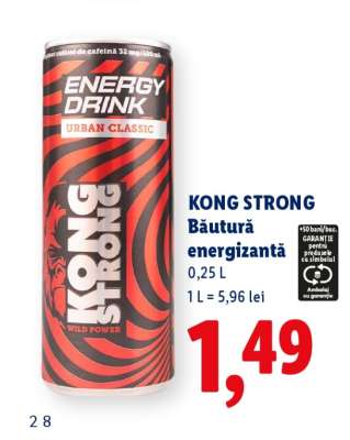 Kong Strong Băutură energizantă