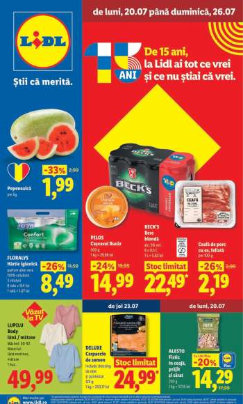 Cataloage Lidl - 20.07.2026 - 26.07.2026.