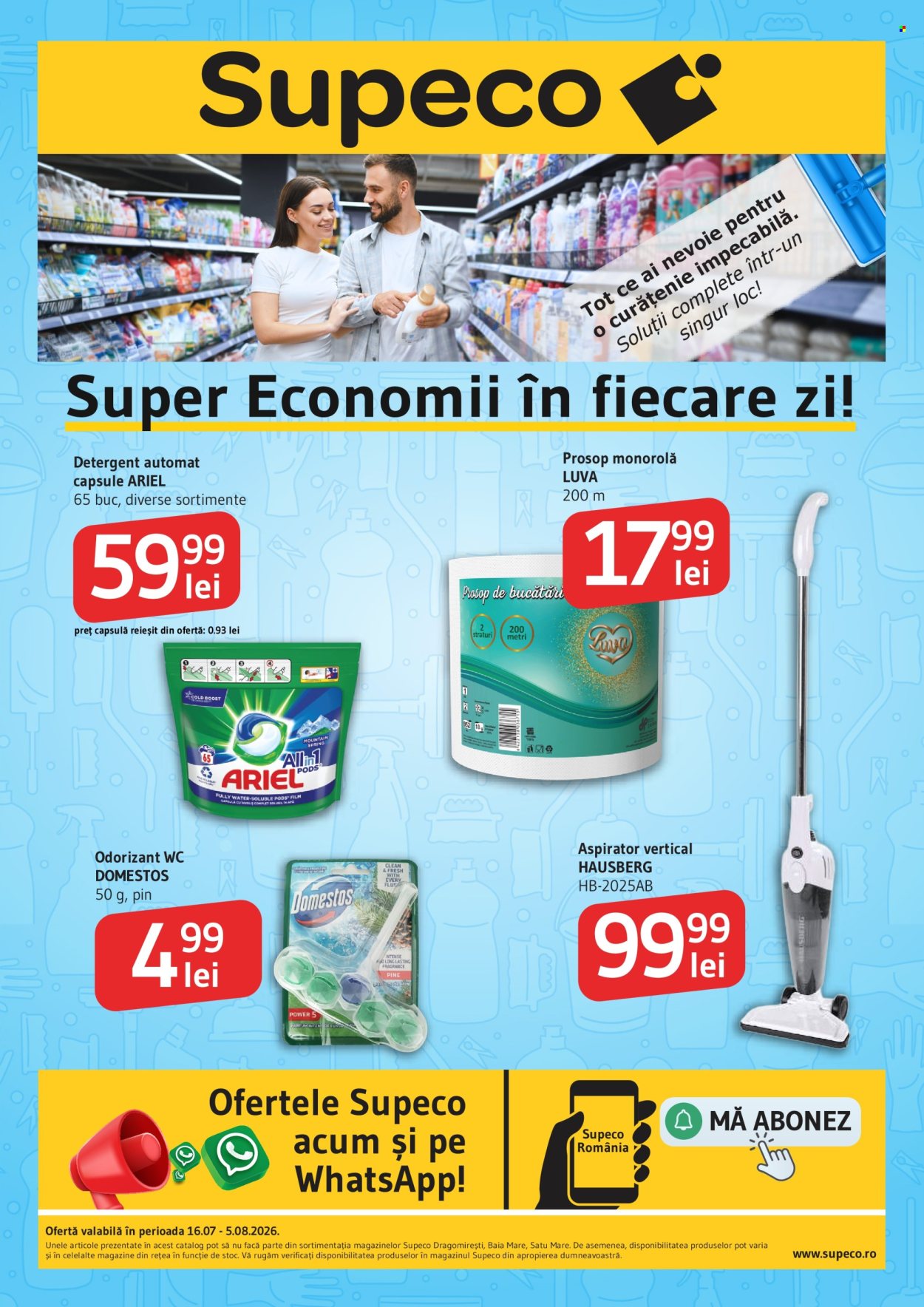 Catalog Supeco - 16.07.2026 - 05.08.2026. Pagina 1
