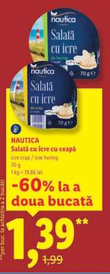 Nautica Salată cu icre cu ceapă