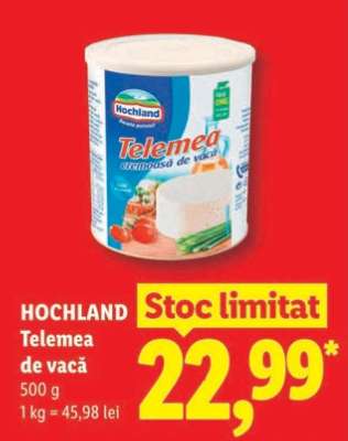 HOCHLAND Telemea de vacă