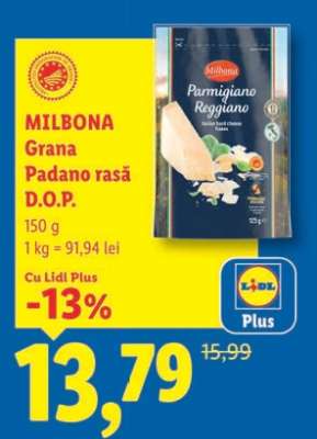 MILBONA Grana Padano rasă D.O.P.