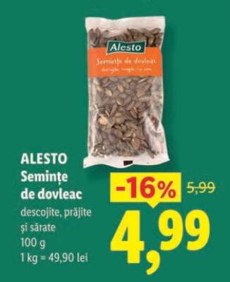 ALESTO Semințe de dovleac