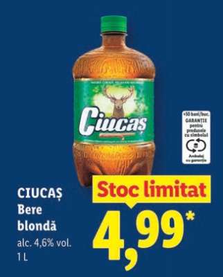 CIUCAŞ Bere blondă