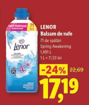 Lenor Balsam de rufe