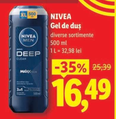 NIVEA Gel de duş