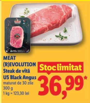 MEAT (R)EVOLUTION Steak de vită US Black Angus