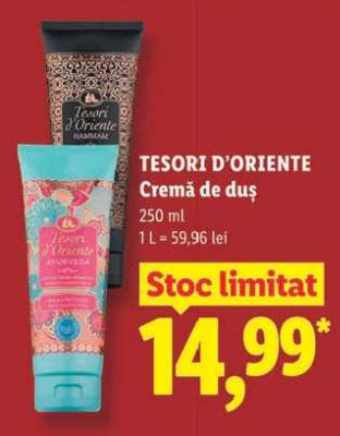 TESORI D’ORIENTE Cremă de duș