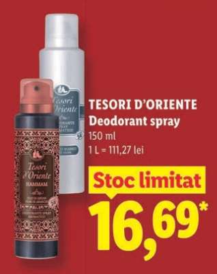 TESORI D’ORIENTE Deodorant spray