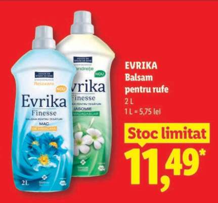 EVRIKA Balsam pentru rufe