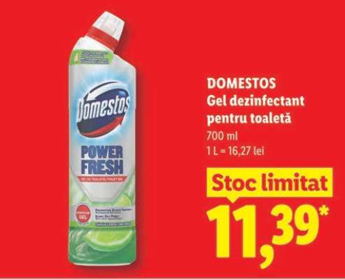 Domestos Gel dezinfectant pentru toaletă
