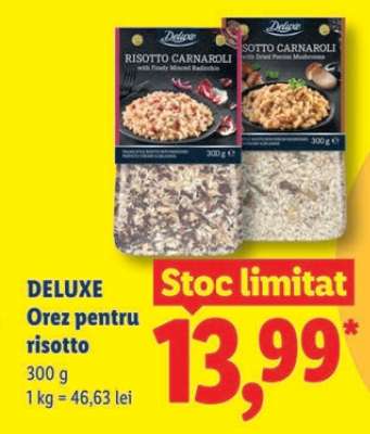 DELUXE Orez pentru risotto