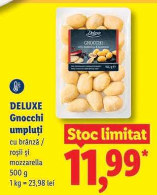 DELUXE Gnocchi umpluți