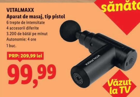 VITALMAXX Aparat de masaj, tip pistol