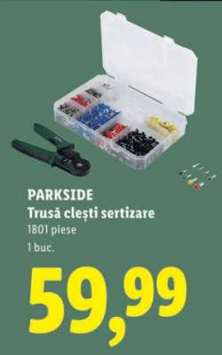 PARKSIDE Trusă clești sertizare
