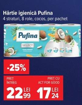 Hârtie igienică, Pufina