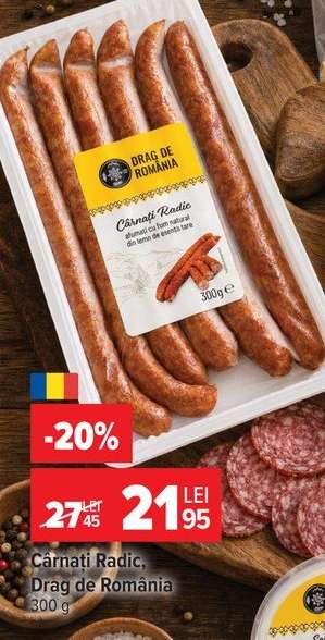 Cârnați Radic Drag de România