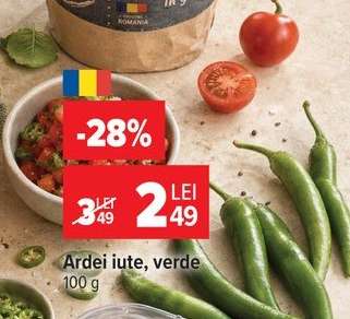 Ardei iute verde