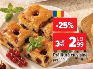 Prăjitură cu vișine