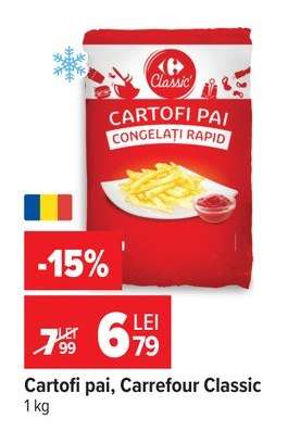 Cartofi pai Carrefour Classic