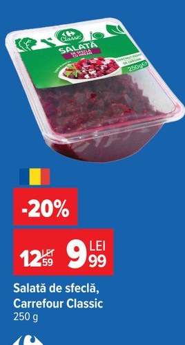 Salată de sfeclă, Carrefour Classic