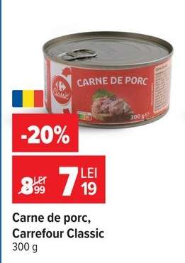Carne de porc, Carrefour Classic