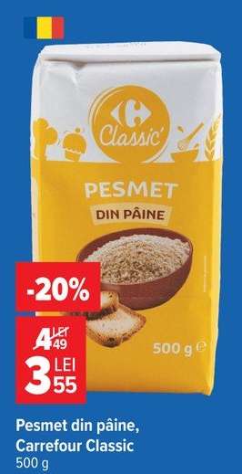 Pesmet din pâine Carrefour Classic