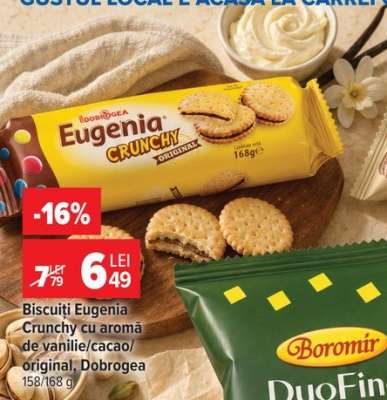 Biscuiți Eugenia Crunchy