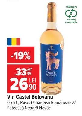 Vin Castel Bolovanu