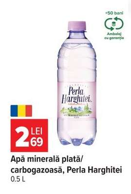 Apă minerală plată/carbogazoasă, Perla Harghitei