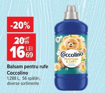 Balsam pentru rufe Coccolino