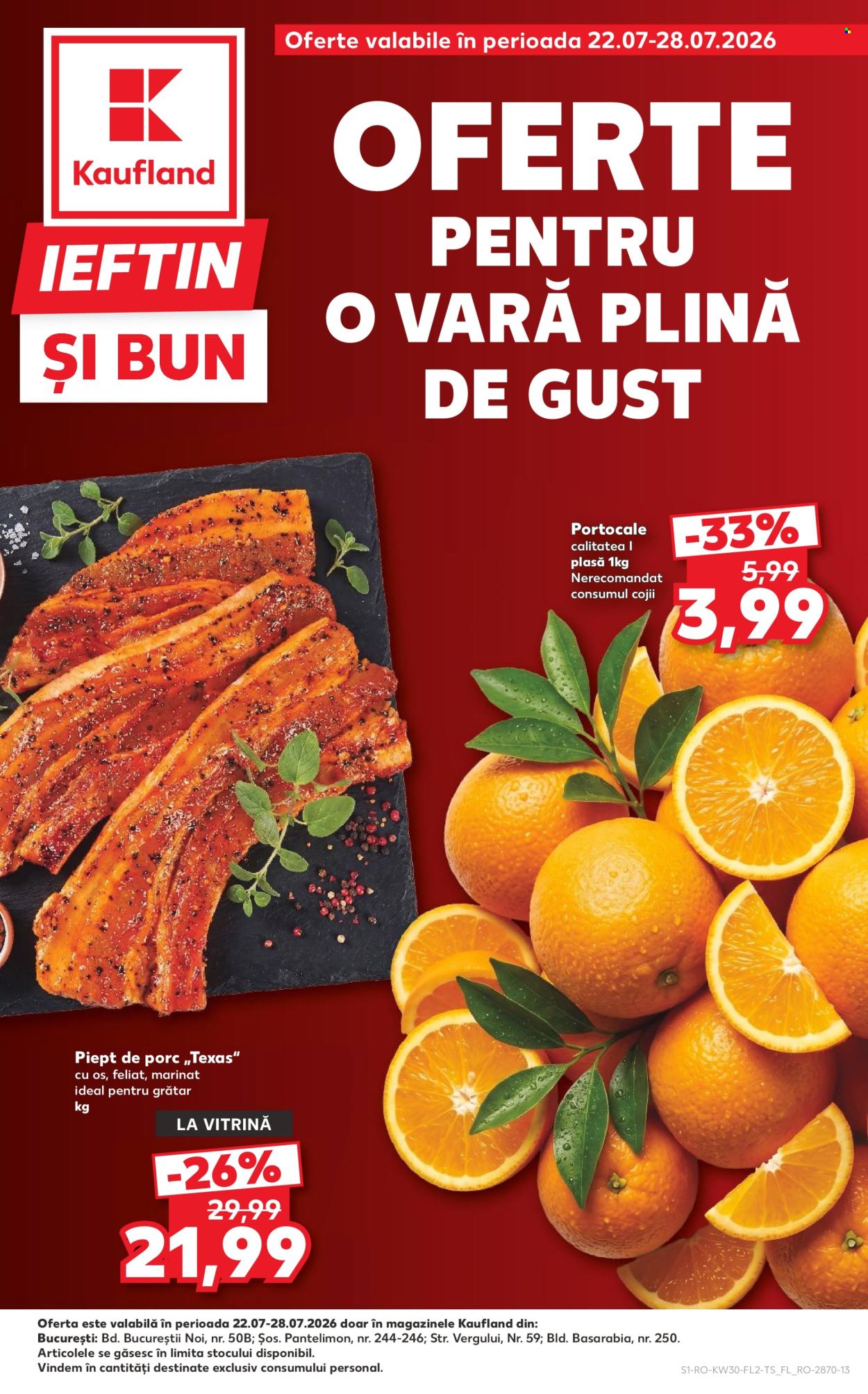 Catalog Kaufland - 22.07.2026 - 28.07.2026. Pagina 1