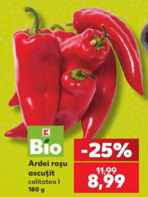 Ardei roșu ascuțit