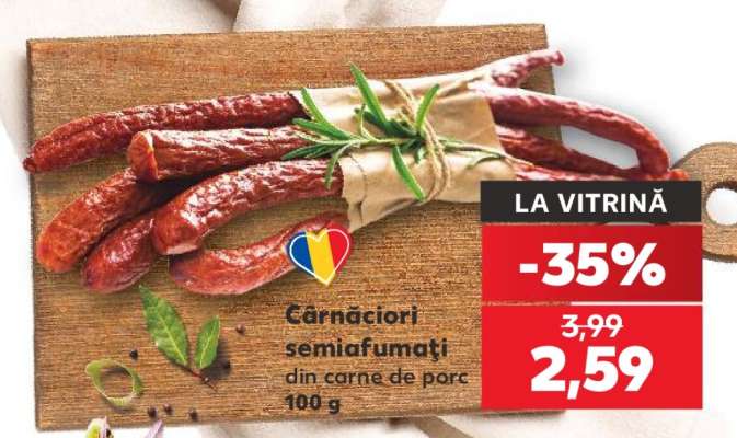 Cârnațiori semiafumați