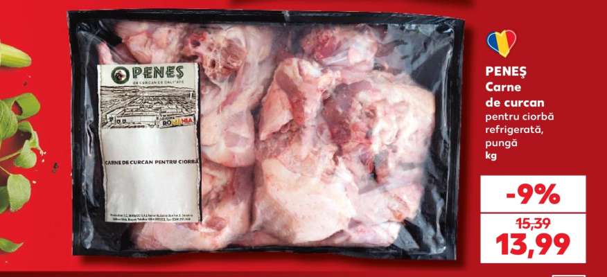 PENEȘ Carne de curcan