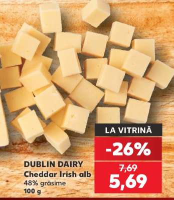 DUBLIN DAIRY Cheddar Irish alb