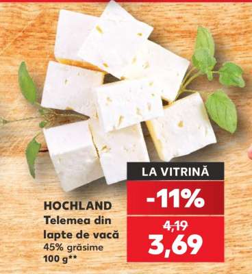 HOCHLAND Telemea din lapte de vacă