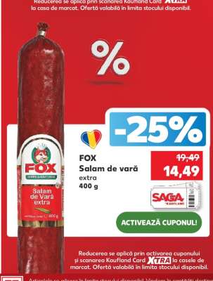 FOX Salam de vară extra