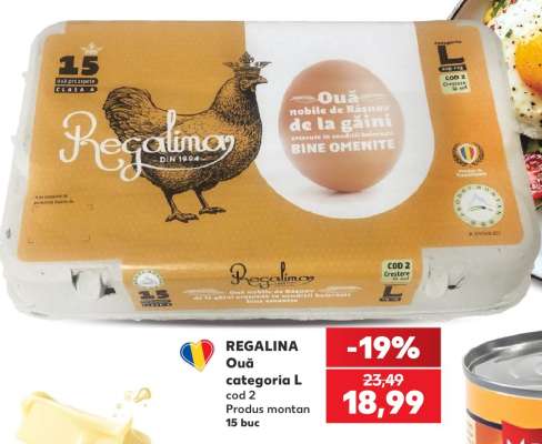 REGALINA Ouă categoria L