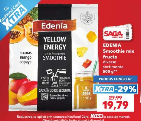 EDENIA Smoothie mix fructe