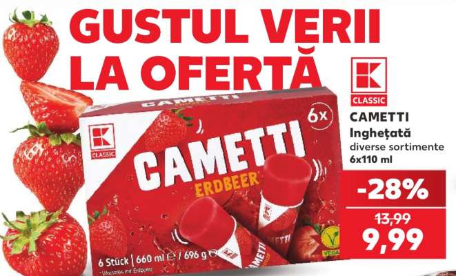 CAMETTI Înghețată