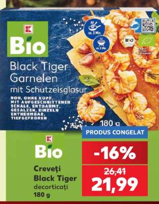 Creveți Black Tiger decorticați
