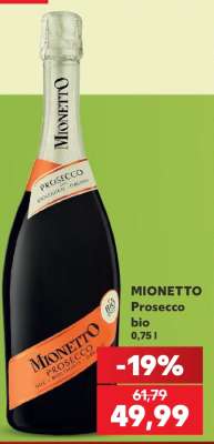 Mionetto Prosecco bio