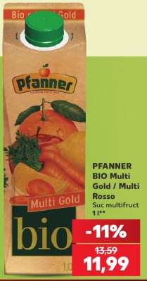 PFANNER BIO Multi Gold / Multi Rosso