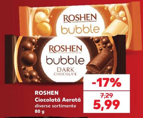 ROSHEN Ciocolată aerată