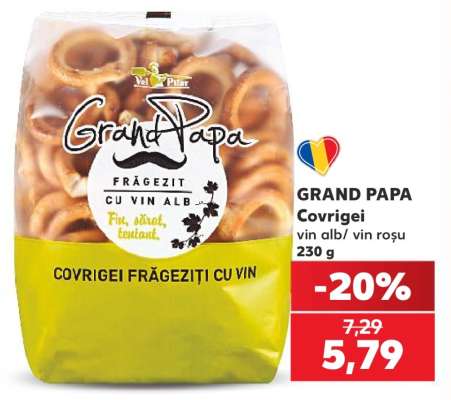 GRAND PAPA Covrigei