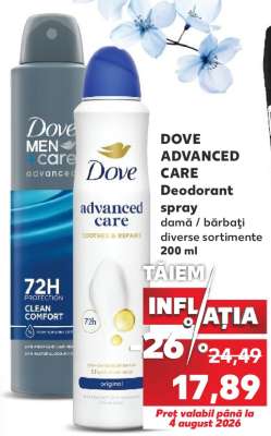 DOVE ADVANCED CARE Deodorant