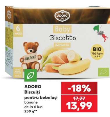 ADORO Biscuiți pentru bebeluși